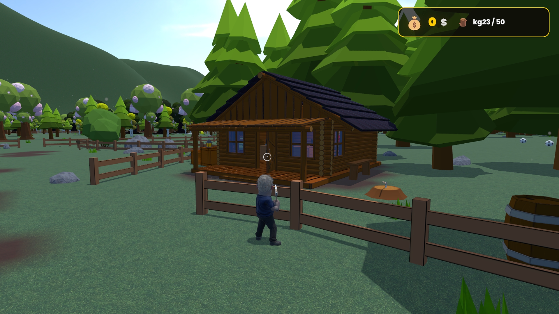 S&Lumberjack — cabin in the forest